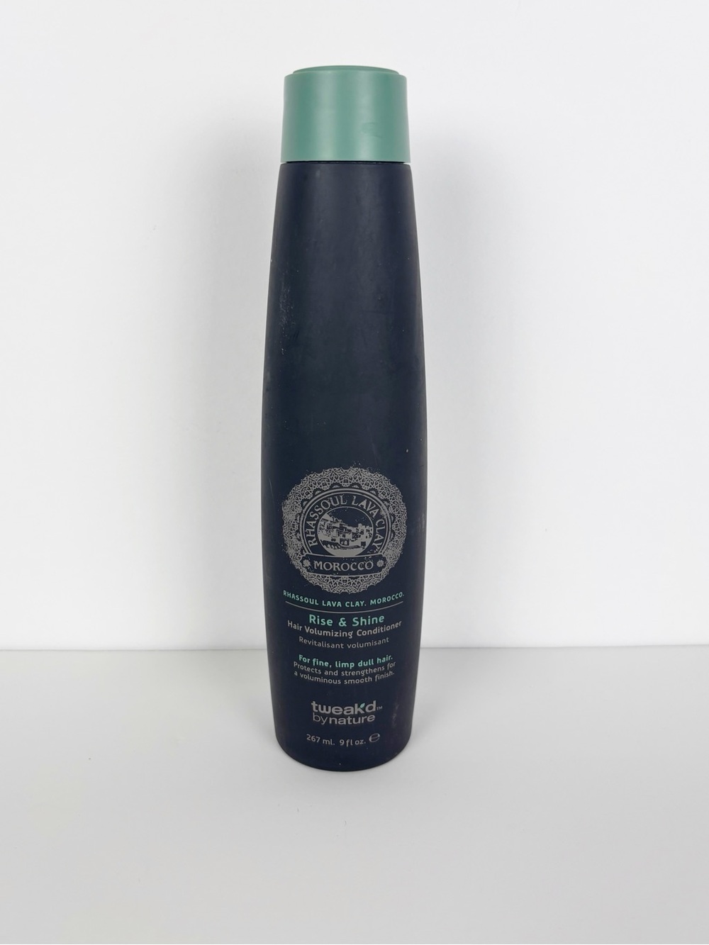 Tweak'd by Nature Rhassoul Rise & Shine Volumizing Conditioner 9 oz New